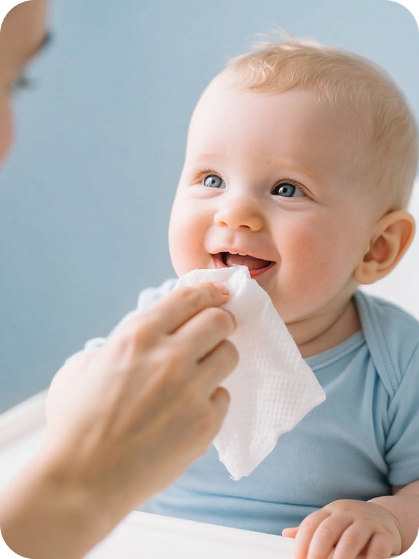 Ultra Soft Dry Baby Wipe
