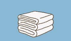 Towel or cotton pads