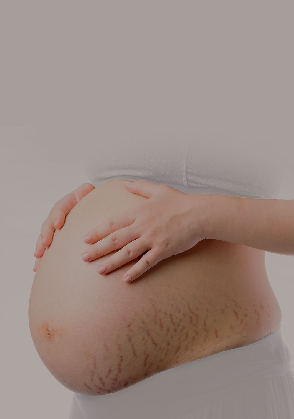 Pregnant belly