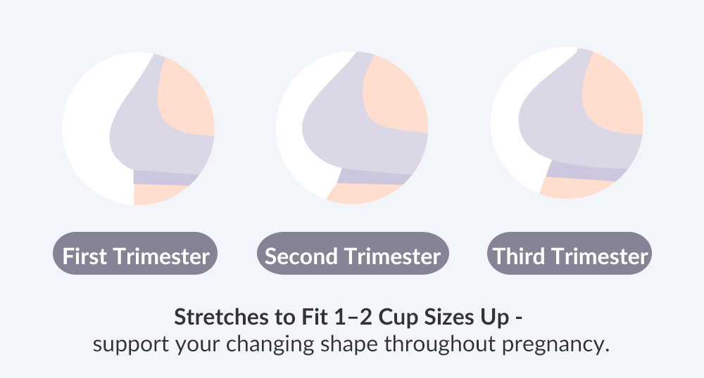 Breezy Lace Crossover Maternity & Nursing Bra