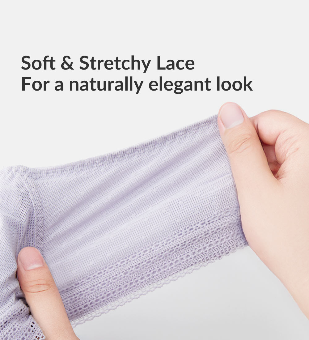 Breezy Lace Crossover Maternity & Nursing Bra